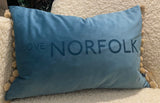 Handmade ‘Love Norfolk’ cushion